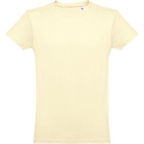 THC LUANDA. Herren-T-Shirt Aus Baumwolle Im Schlauchformat , pastellgelb, 100% Baumwolle, XS, 67,00cm x 47,00cm (Länge x Breite), Bild 1