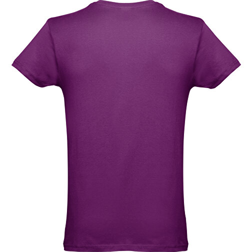 THC LUANDA. Herren-T-Shirt Aus Baumwolle Im Schlauchformat , lila, 100% Baumwolle, XS, 67,00cm x 47,00cm (Länge x Breite), Bild 2