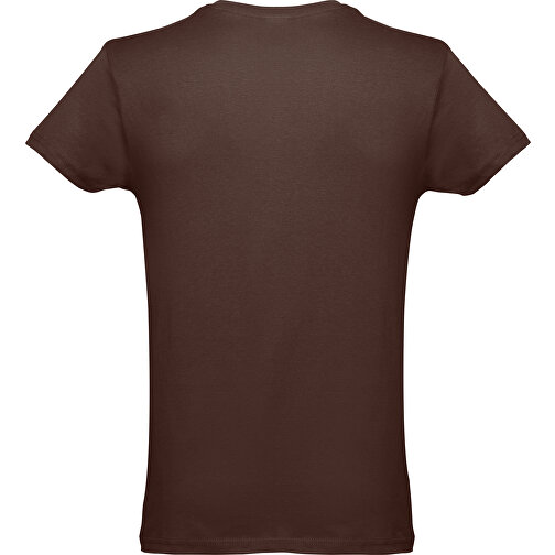 THC LUANDA. Herren-T-Shirt Aus Baumwolle Im Schlauchformat , dunkelbraun, 100% Baumwolle, XXL, 79,00cm x 62,00cm (Länge x Breite), Bild 2
