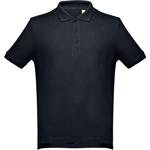 THC ADAM 3XL. Herren Poloshirt , nachtblau, Baumwolle und Polyester, 3XL, 0,30cm (Höhe), Bild 1