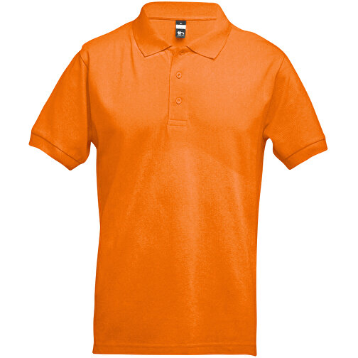 THC ADAM. Kurzarm-Poloshirt Aus Baumwolle Für Herren , orange, 100% Baumwolle, XXL, 75,00cm x 61,00cm (Länge x Breite), Bild 1