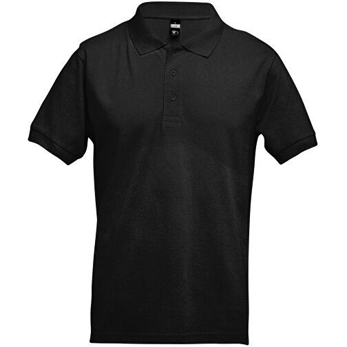THC ADAM. Kurzarm-Poloshirt Aus Baumwolle Für Herren , hellbraun, 100% Baumwolle, XXL, 75,00cm x 61,00cm (Länge x Breite), Bild 2