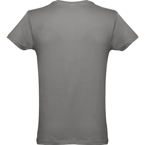 THC LUANDA. Herren-T-Shirt Aus Baumwolle Im Schlauchformat , grau, 100% Baumwolle, L, 74,00cm x 56,00cm (Länge x Breite), Bild 2