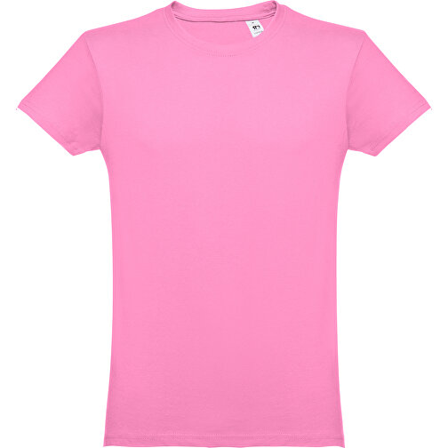 THC LUANDA. Herren-T-Shirt Aus Baumwolle Im Schlauchformat , hellrosa, 100% Baumwolle, XXL, 79,00cm x 62,00cm (Länge x Breite), Bild 1
