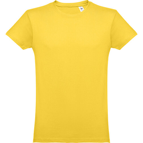 THC LUANDA. Herren-T-Shirt Aus Baumwolle Im Schlauchformat , gelb, 100% Baumwolle, M, 72,00cm x 53,00cm (Länge x Breite), Bild 1