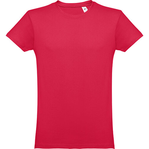THC LUANDA. Herren-T-Shirt Aus Baumwolle Im Schlauchformat , rot, 100% Baumwolle, XXL, 79,00cm x 62,00cm (Länge x Breite), Bild 1