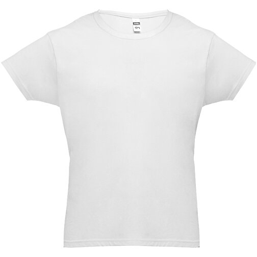 THC LUANDA WH. Herren-T-Shirt Aus Baumwolle. Weisse Farbe , weiss, 100% Baumwolle, XL, 76,00cm x 59,00cm (Länge x Breite), Bild 1