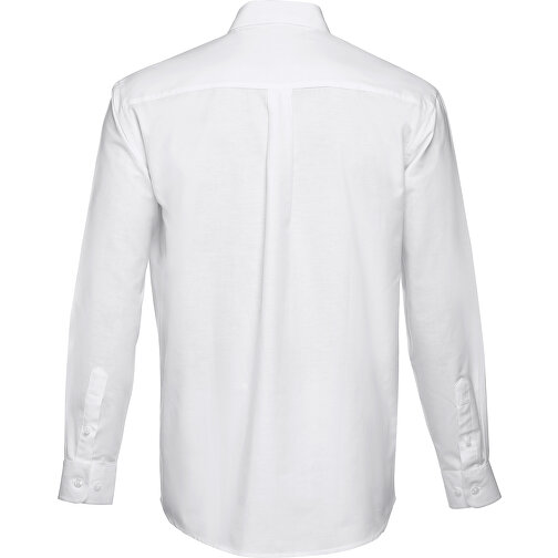 THC TOKYO WH. Herren Oxford Hemd , weiss, Baumwolle und Polyester, XXL, 81,00cm x 67,00cm (Länge x Breite), Bild 2