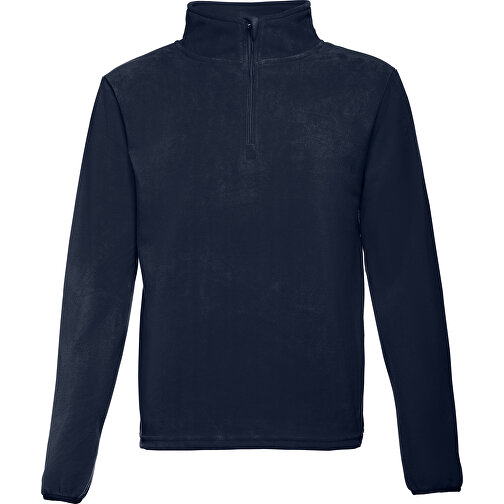 THC VIENNA. Unisex Fleece-Pullover , dunkelblau, Polyester, XL, 75,00cm x 60,00cm (Länge x Breite), Bild 1