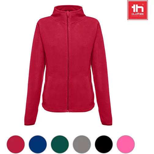THC HELSINKI WOMEN. Veste polaire femme, avec fermeture zippée, Image 2
