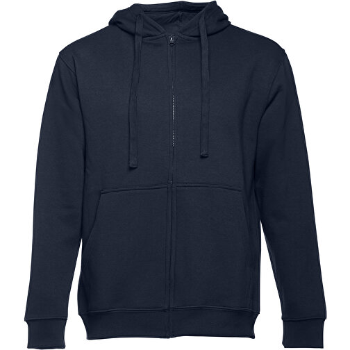 THC AMSTERDAM. Sweatshirt Für Männer Aus Baumwolle Und Polyester , dunkelblau, Baumwolle und Polyester, M, 72,00cm x 55,00cm (Länge x Breite), Bild 1