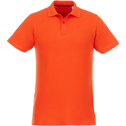 Helios Poloshirt Für Herren , orange, Piqué Strick 100% BCI Baumwolle, 180 g/m2, XXL, , Bild 4