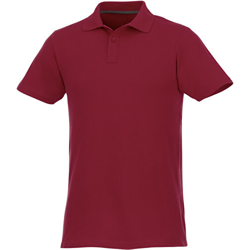 Helios Poloshirt Für Herren , bordeaux, Piqué Strick 100% BCI Baumwolle, 180 g/m2, XXL, , Bild 1