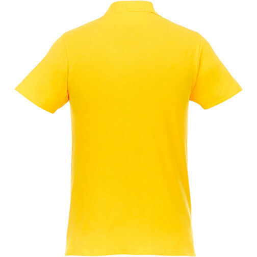 Helios Poloshirt Für Herren , gelb, Piqué Strick 100% BCI Baumwolle, 180 g/m2, M, , Bild 5