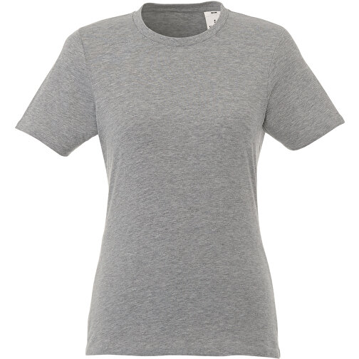 Heros T-Shirt Für Damen , heather grau, Single jersey Strick 90% Baumwolle, 10% Viskose, 150 g/m2, XXL, , Bild 3