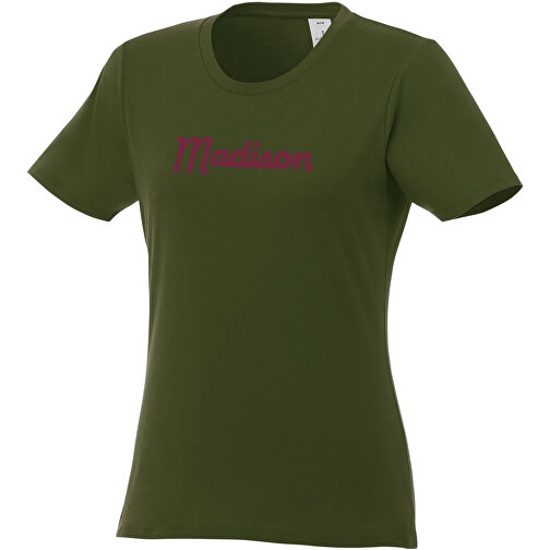 Heros T-Shirt Für Damen , armeegrün, Single jersey Strick 100% BCI Baumwolle, 150 g/m2, L, , Bild 2