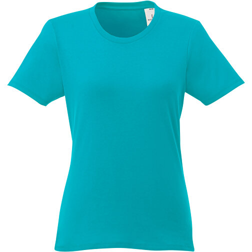 Heros T-Shirt Für Damen , aquablau, Single jersey Strick 100% BCI Baumwolle, 150 g/m2, XXL, , Bild 3