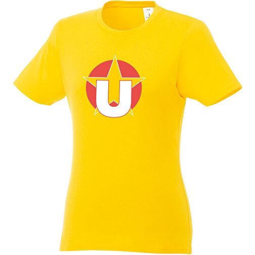 Heros T-Shirt Für Damen , gelb, Single jersey Strick 100% BCI Baumwolle, 150 g/m2, XXL, , Bild 2