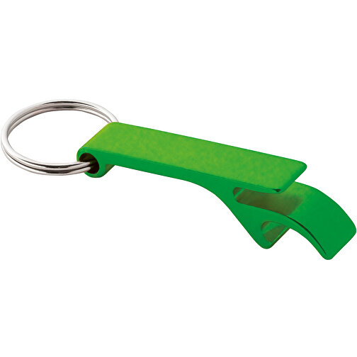 BAITT. Schlüsselanhänger Mit Flaschenöffner , grün, Aluminium, , Bild 1