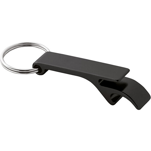 BAITT. Schlüsselanhänger Mit Flaschenöffner , schwarz, Aluminium, , Bild 1