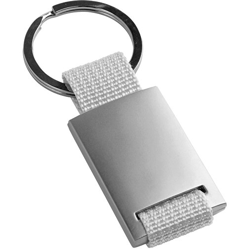 GRIPITCH. Schlüsselanhänger Aus Metall , hellgrau, Metall und Gurtband, 24,00cm (Höhe), Bild 1