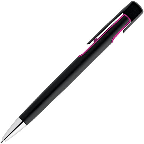 BRIGT. Kugelschreiber Mit Metallischer Oberfläche , rosa, Kunststoff, , Bild 2