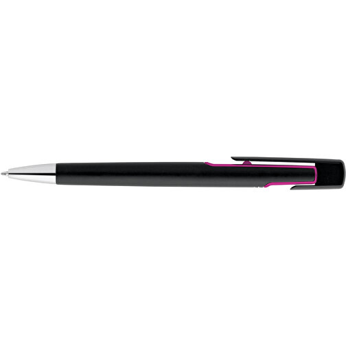 BRIGT. Kugelschreiber Mit Metallischer Oberfläche , rosa, Kunststoff, , Bild 3