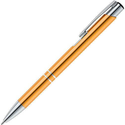 BETA. Aluminium-Kugelschreiber Mit Clip , orange, Aluminium, , Bild 2
