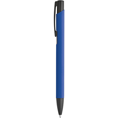 POPPINS. Kugelschreiber Aus Aluminium Und Gummi , königsblau, Aluminium, , Bild 1