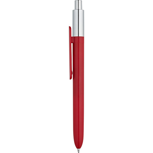KIWU CHROME. Kugelschreiber Aus ABS , rot, ABS Kunststoff, , Bild 1