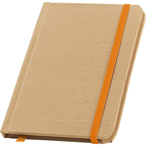 FLAUBERT. Pocket Notizbuch Mit Recyceltem Papier , orange, Karton, , Bild 1