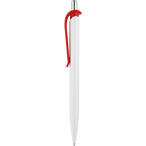 ANA. ABS-Kugelschreiber Mit Clip , rot, ABS Kunststoff, , Bild 1