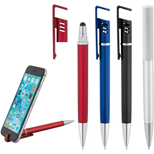 TECNA. Stylo à bille avec finition métallique, Image 4