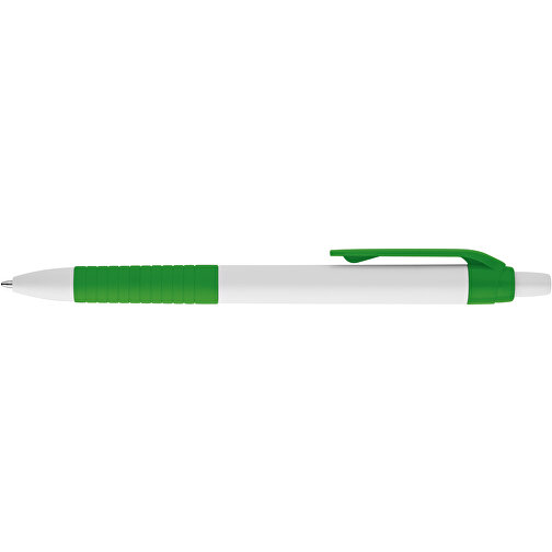 AERO. Kugelschreiber Mit Gummigriff , grün, Kunststoff, , Bild 3