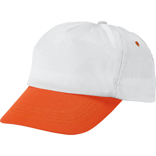 STEFANO. Baselball Cap , orange, Polyester, , Bild 1