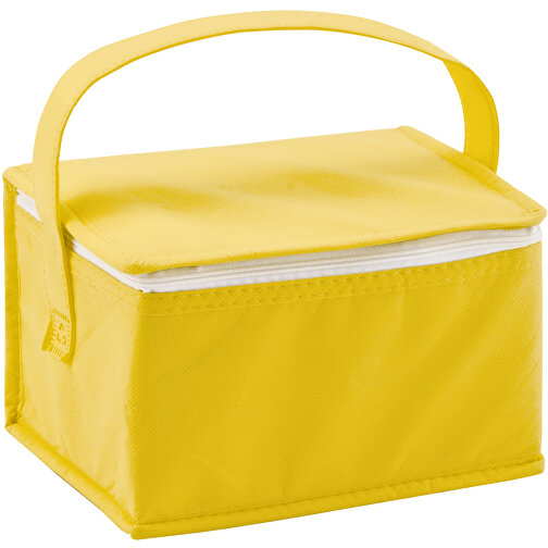 IZMIR. Kühltasche 3l Aus Vliesstoff , gelb, Non Woven: 80 g/m², , Bild 1