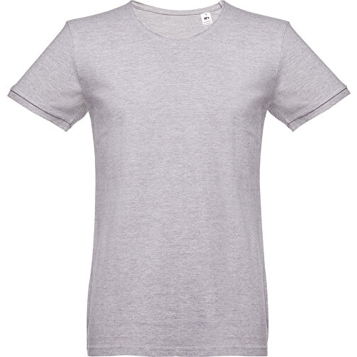 THC SAN MARINO. Herren T-shirt , hellgrau melliert, 100% Baumwolle, L, 73,00cm x 55,00cm (Länge x Breite), Bild 1