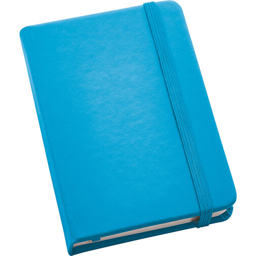 MEYER. Pocket Notizbuch Mit Unlinierten Blättern , hellblau, Lederimitation, , Bild 1