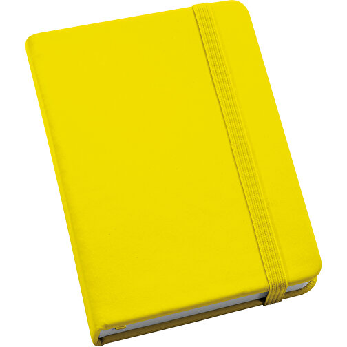 MEYER. Pocket Notizbuch Mit Unlinierten Blättern , gelb, Lederimitation, , Bild 1