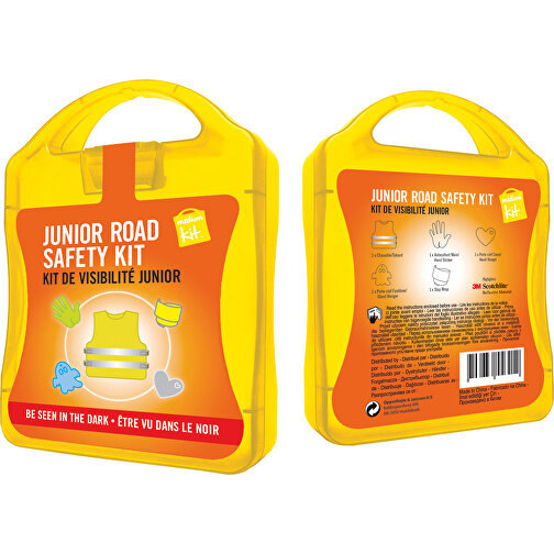 MyKit M Junior Sicherheit , gelb, Kunststoff, 16,00cm x 22,00cm x 4,00cm (Länge x Höhe x Breite), Bild 1