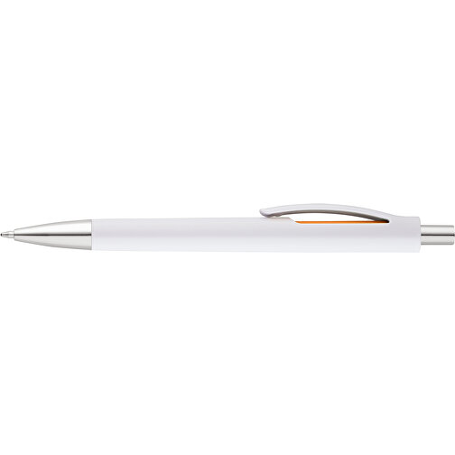 STRACED. Kugelschreiber Mit Clip , orange, Kunststoff, , Bild 3
