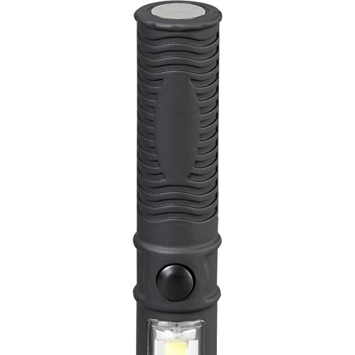 FACTORY Arbeitslampe Mit Clip & Magnet , schwarz, ABS mit Softtouch Beschichtung, 16,50cm (Höhe), Bild 4