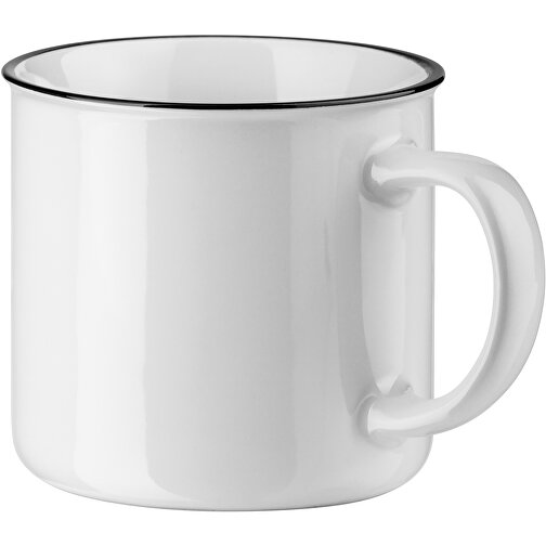 VERNON WHITE. Mug en céramique 360 ​​ml, Image 1