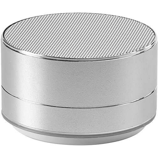 FLOREY. Tragbarer Lautsprecher Aus Aluminium Mit Mikrofon , satinsilber, Aluminium, , Bild 1