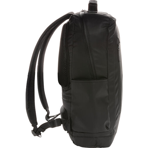 Moda czarny 15,6' plecak na laptopa PVC-free, Obraz 4