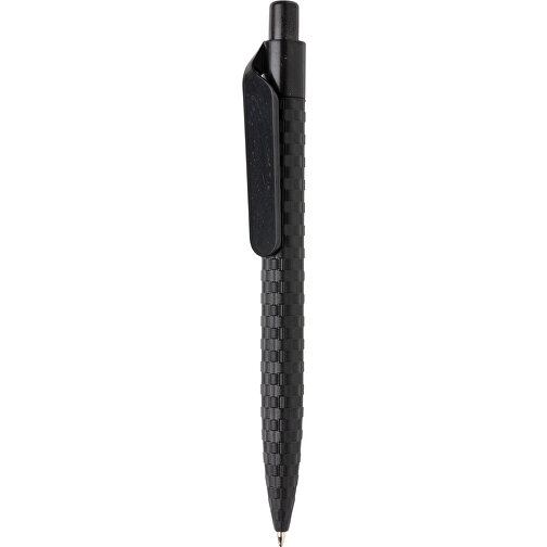 Weizenstroh Stift, Schwarz , schwarz, Weizenstroh, 1,50cm x 13,60cm (Länge x Höhe), Bild 1