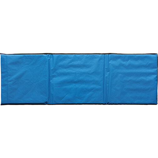 Faltbarer Strandstuhl , blau, Polyester, Stahl, 51,50cm x 54,00cm x 3,50cm (Länge x Höhe x Breite), Bild 4