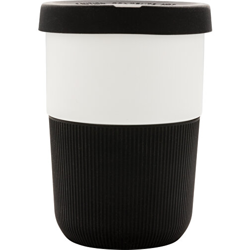 PLA Cup Coffee-To-Go 380ml, Schwarz , schwarz, PLA, 11,50cm (Höhe), Bild 2