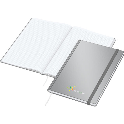 Notebook Easy-Book Comfort x.press Large, srebrny, Obraz 1
