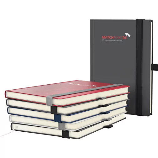 Carnet de notes Vision-Book Cream A5 Bestseller, blanc, sérigraphie numérique, Image 2